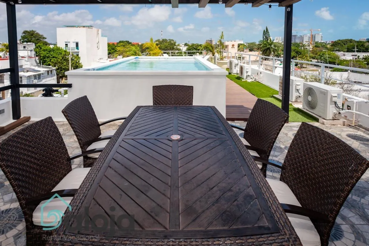 Apartamento Loft en perfecta ubicación 10min de las Playas Cancún