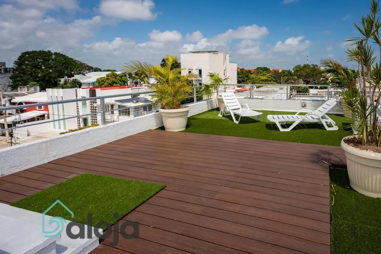 Loft en perfecta ubicación 10min de las Playas Cancún 0*,