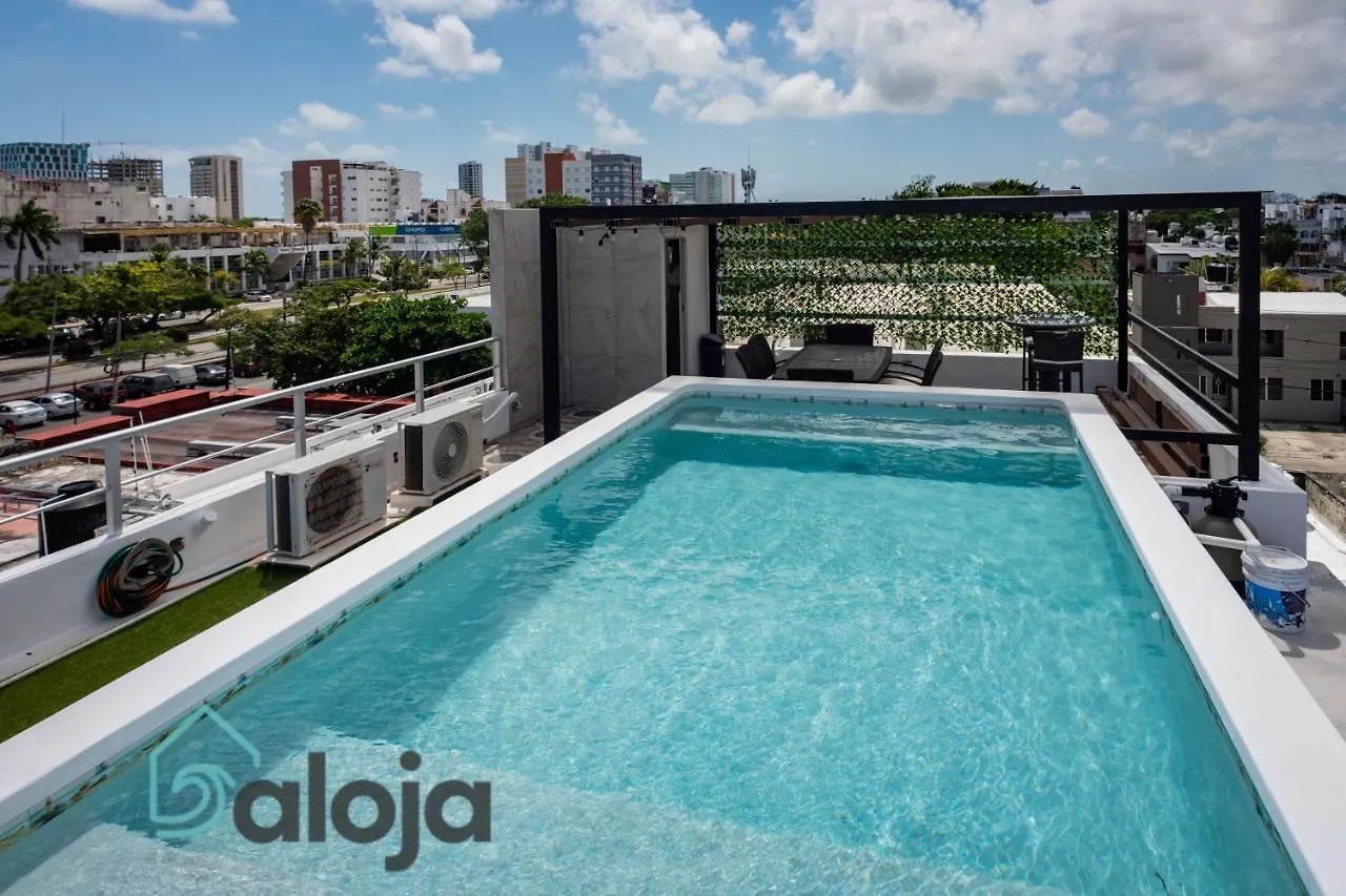 Loft en perfecta ubicación 10min de las Playas Cancún Apartamento
